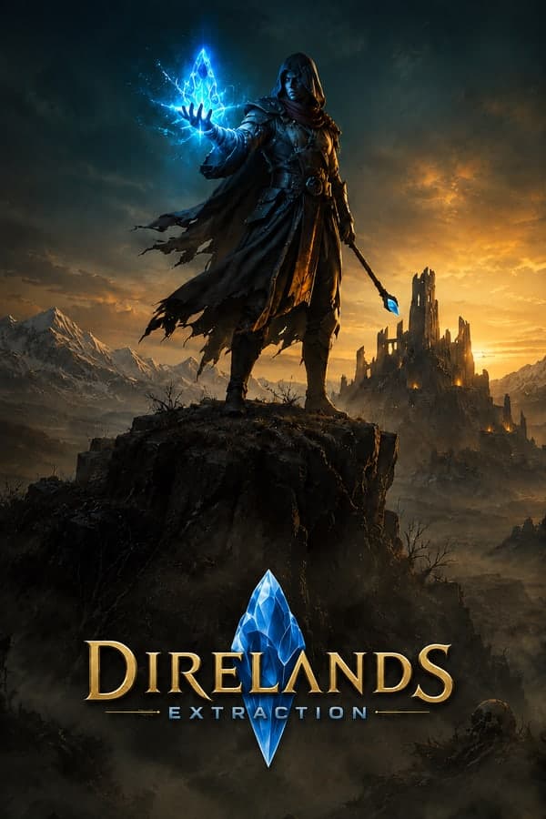 Direlands: Extraction key art